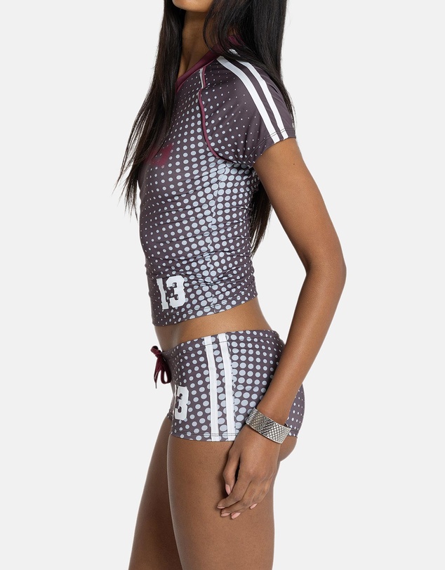 Jaded London - Illusion Print Football Baby Tee