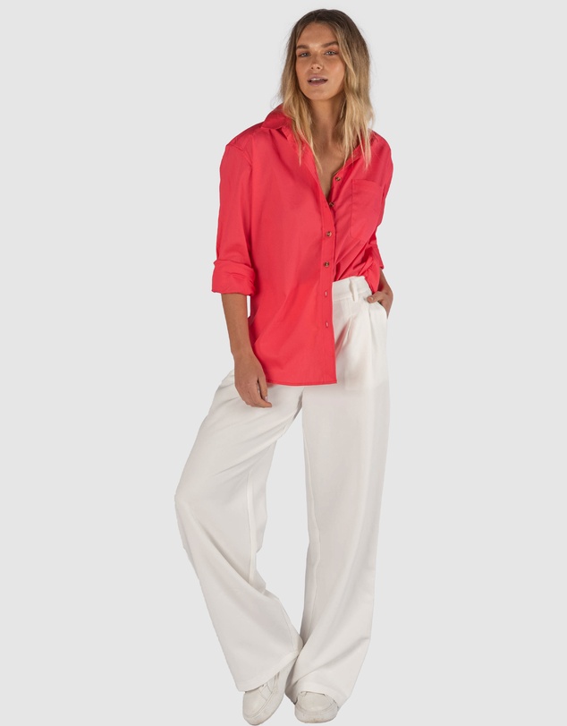 CAMIXA - Poppy Oversize Cotton Shirt
