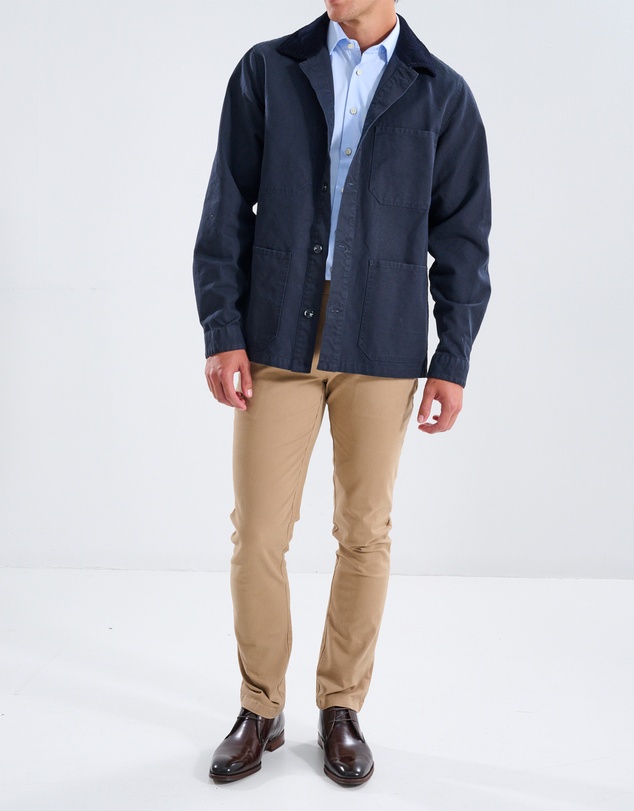 3 Wise Men - 3 Wise Men Chore Jacket - Navy