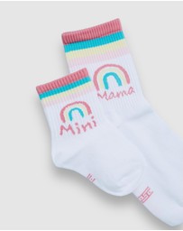 High Heel Jungle - Mother's Day Socks - Mama and Mini - 2 Pack