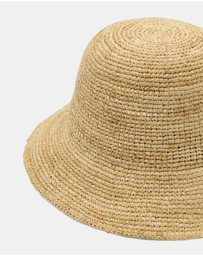 Morgan & Taylor - Alora Bucket Hat in Natural