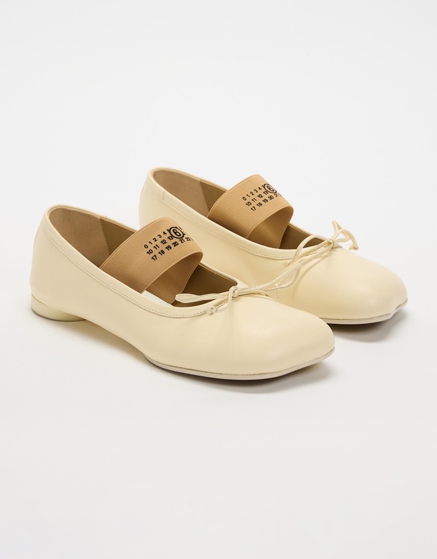 MM6 Maison Margiela - Anatomic Numeric Ballet Shoes