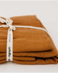 Carlotta + Gee - 100% Linen Flat Sheet