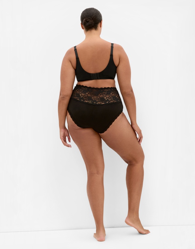 City Chic - Iris 3 Pack Cotton Hi Brief