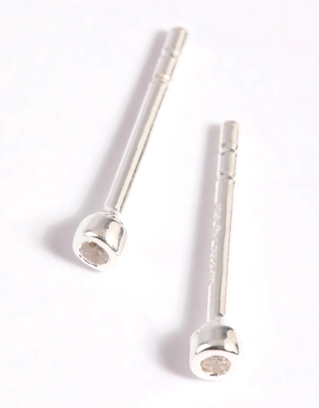 Lovisa - Sterling Silver Micro Stud Earrings