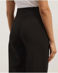 Atmos&Here - Vaila Tailored Wide Leg Pants