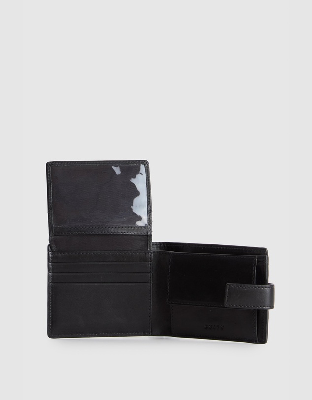 Evity - RFD Logan Leather Weave Tab Wallet