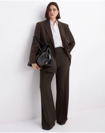 M.N.G - Pinstripe Suit Trousers