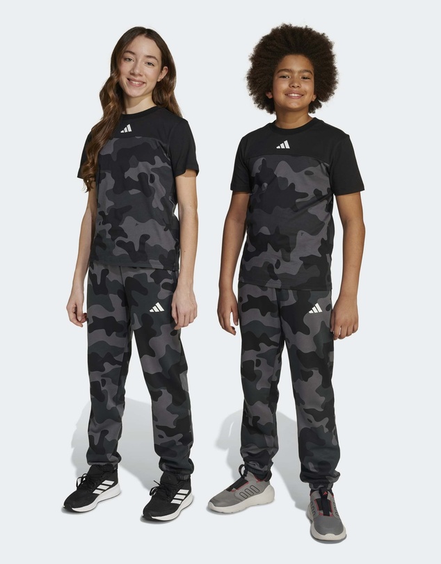 adidas Sportswear - Seasonal Essentials Camo Fleece Pant Kids