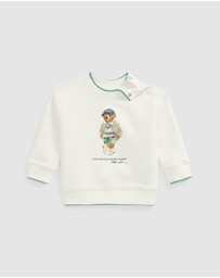 Polo Ralph Lauren - Polo Bear Fleece Sweatshirt - ICONIC EXCLUSIVE - Babies