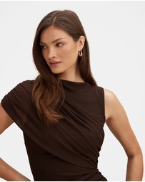Forever New - Rosalie Jersey Tie Mini Dress