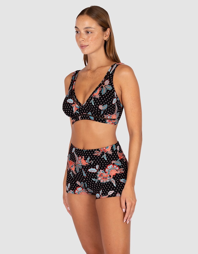 Baku Swimwear - Spice Temple D/DD Cup Longline Bikini Bra Top