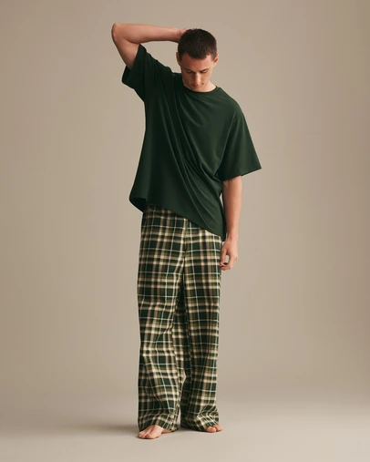 Resting - Double Brushed Flannelette Lennox Pant