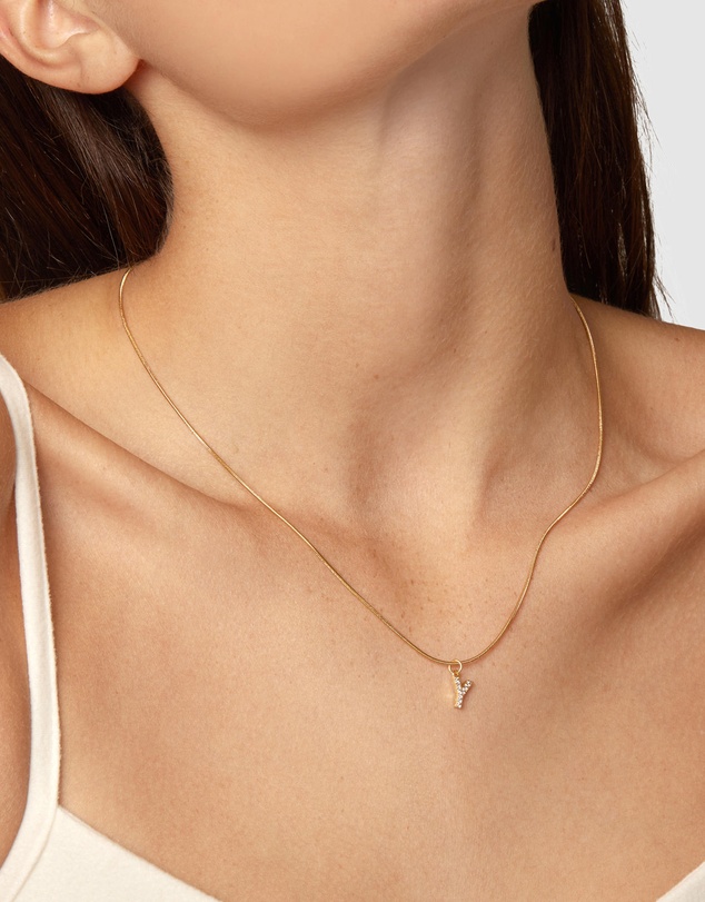 Pastiche - Initial Y Necklace