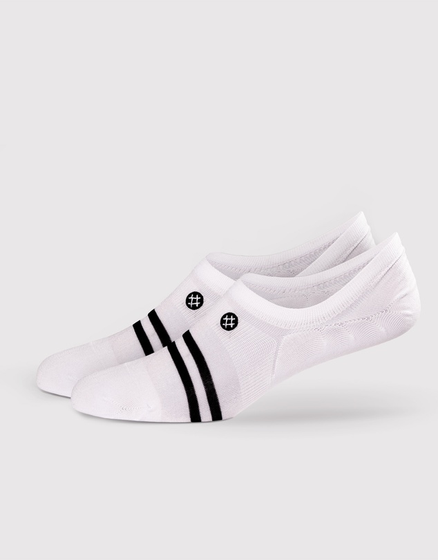 Sockdaily - Low Show Lyocell Socks 6 Pack White