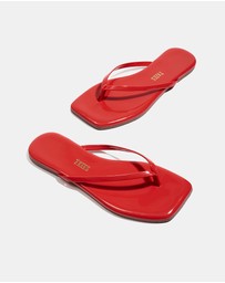 Tkees - Lily Square-Toe Gloss Sandals