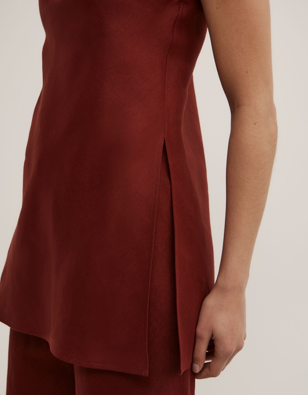 Witchery - Linen Strapless Top