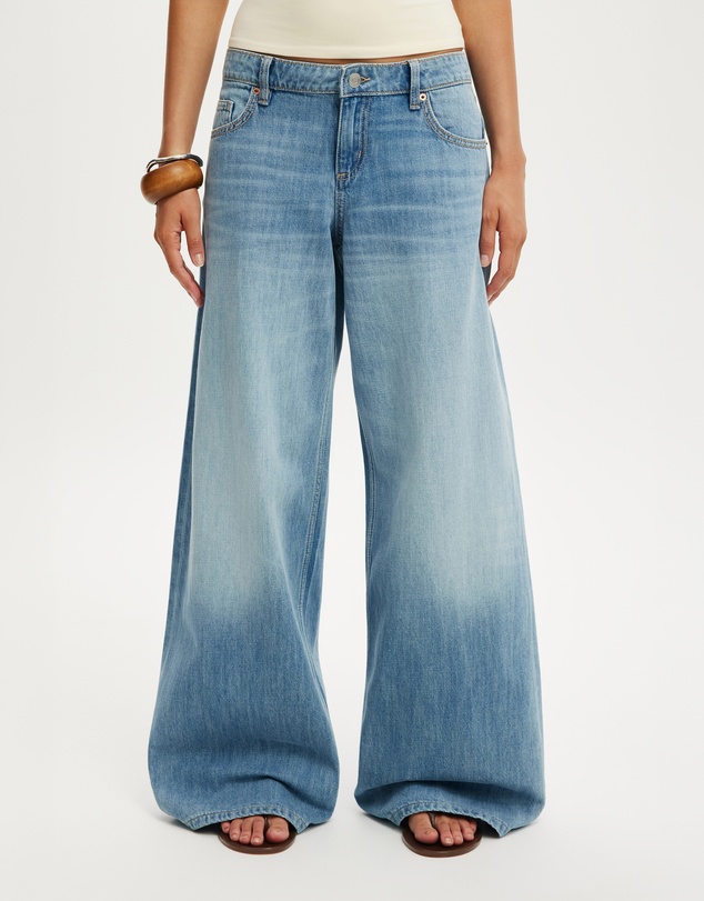 Cotton On - Low Rise Wide Jeans
