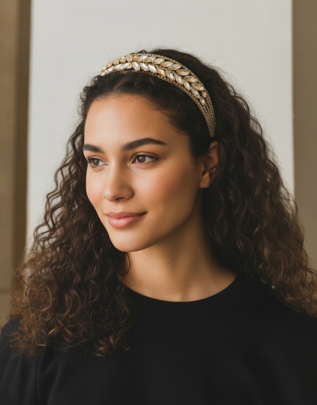 Mossée - Florence Mixed Stone Headband