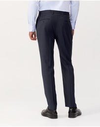 Van Heusen - Glen Check Denim Suit Pant