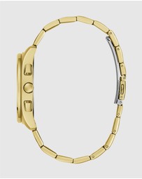 GUESS - GUESS Men's Gold-Tone Multifunction Watch