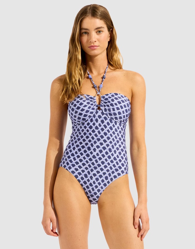 Seafolly - Marseille Ring Front Bandeau One Piece Swimsuit