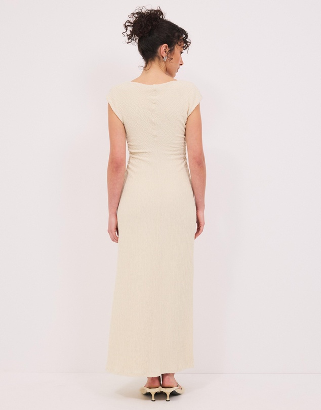 Calli - Grace Textured Jersey Maxi Dress