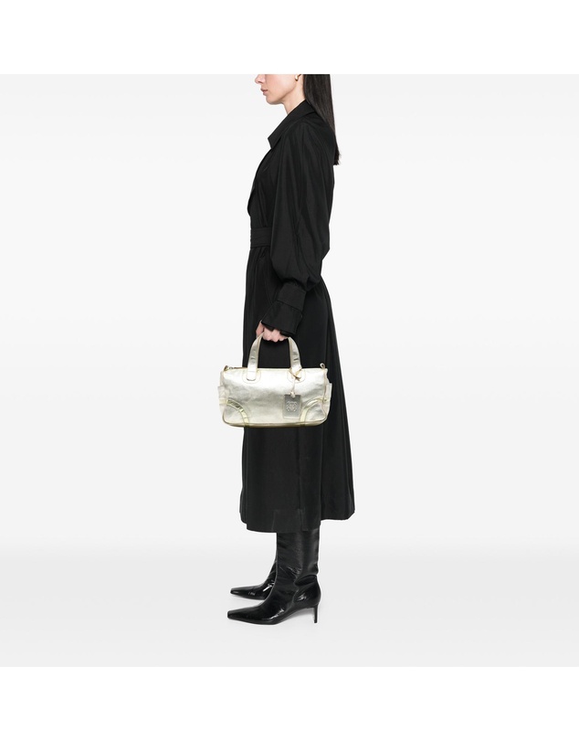 Pre-Loved by Azura Reborn - Pre-Loved Metallic Leather Handbag