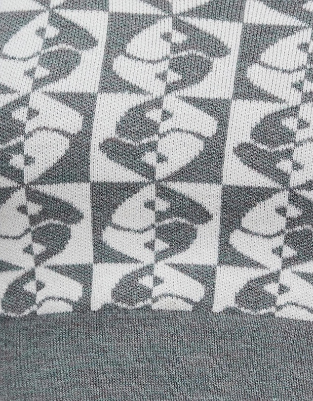 All Fenix - Jacquard Knit Crop Top