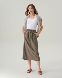 IDA+S - Vienna Cotton Midi Skirt