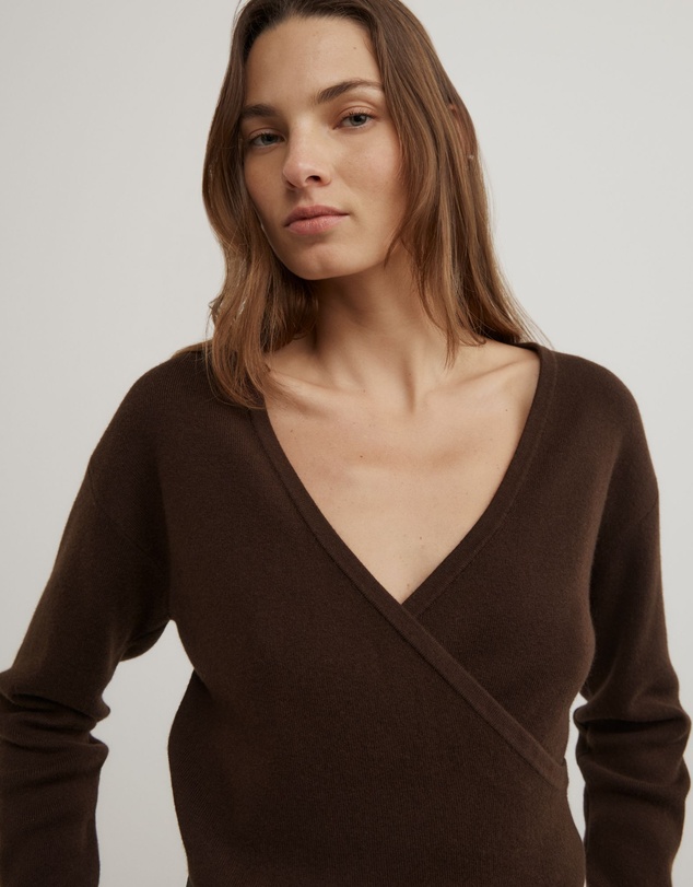 Witchery - Wrap Front Knit