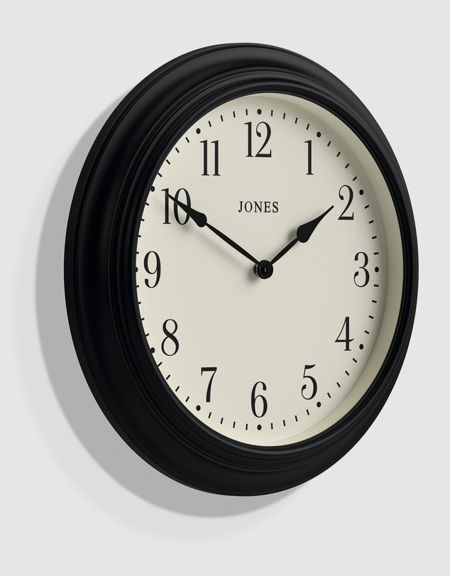 Newgate - Newgate Jones Supper Club Clock Black