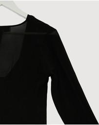Revibe - Repaired Lover Morgana Cowl Scarf Neck Top - AU 12