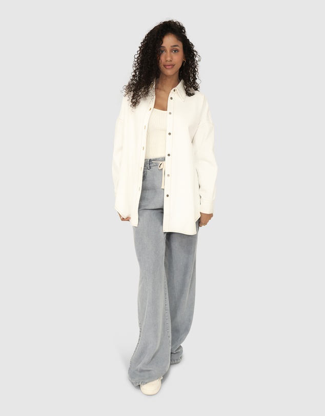Belle & Bloom - Into Him Oversized Denim Shirt