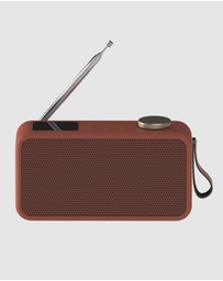 Kreafunk - Kreafunk Atune 2 Dab+/Fm Radio W/ Bluetooth - Terracotta