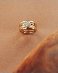 Haze & Glory - ICONIC EXCLUSIVE - Ring Jade - Gold