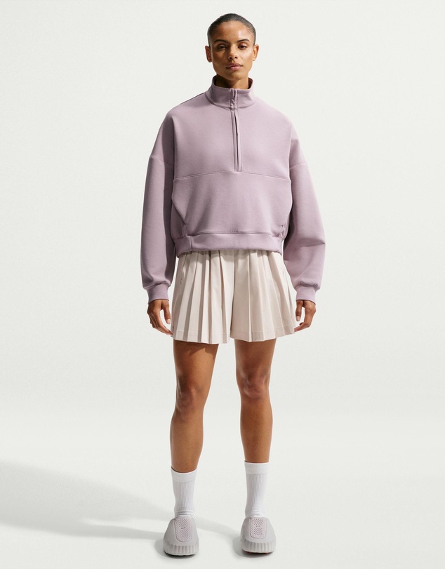 Nike - 24.7 ImpossiblySoft Dri-FIT Oversized 1/2-Zip Top