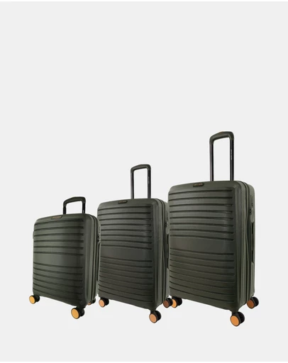 Pierre Cardin - Pierre Cardin Classic 3-Piece Set Hard Shell Suitcase