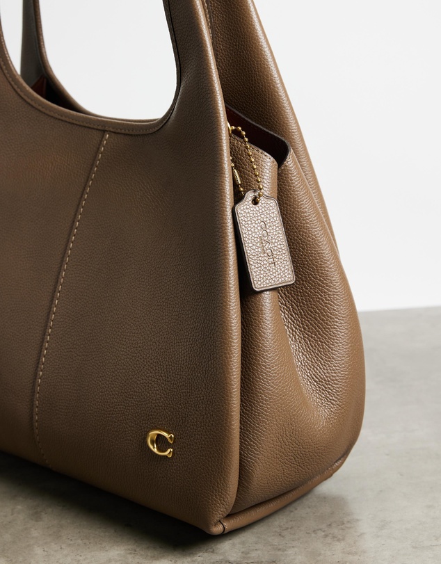 Coach - Polished Pebble Leather Lana Shoulder Bag