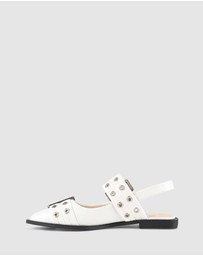 Verali - Clea Slingback Buckle Flats