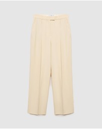 M.N.G - Suki Pleated Wideleg Suit Trousers