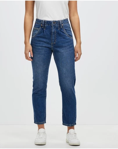 DRICOPER DENIM - Drifter Blur Blue Straight Leg Jeans