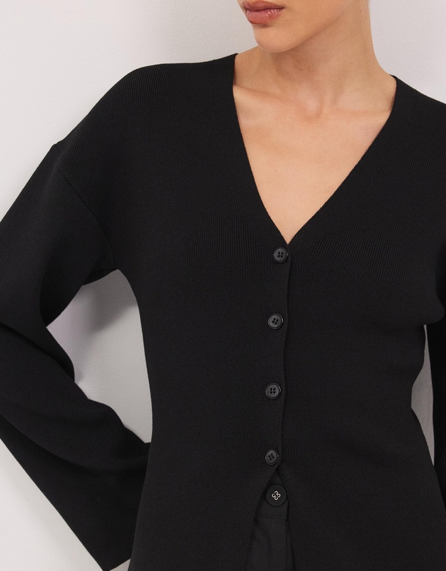 Calli - Tiarne Flared Knit Cardigan