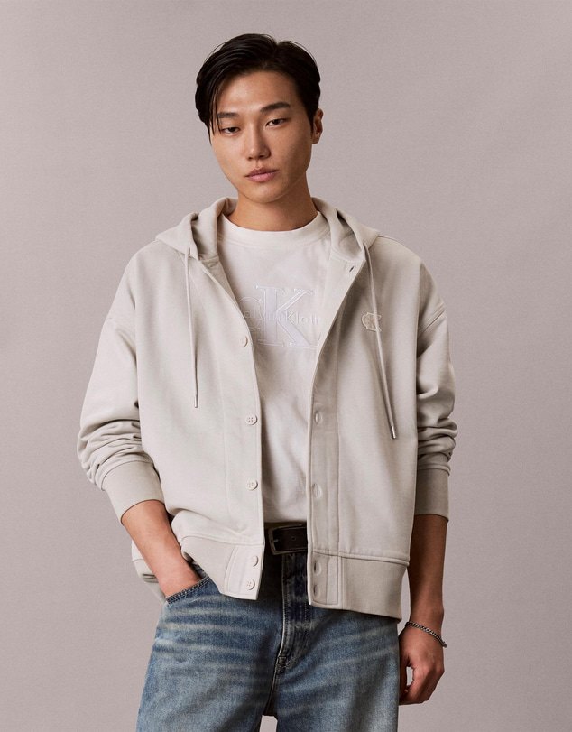 Calvin Klein Jeans - Water-Resistant Premium Fleece Hoodie