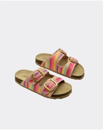Human - Cammy Raffia Sandals - Women's