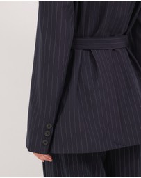 Calli - Rhode Pinstripe Blazer