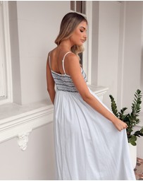 Esther & Co - Ilyndra Dress - White Multi