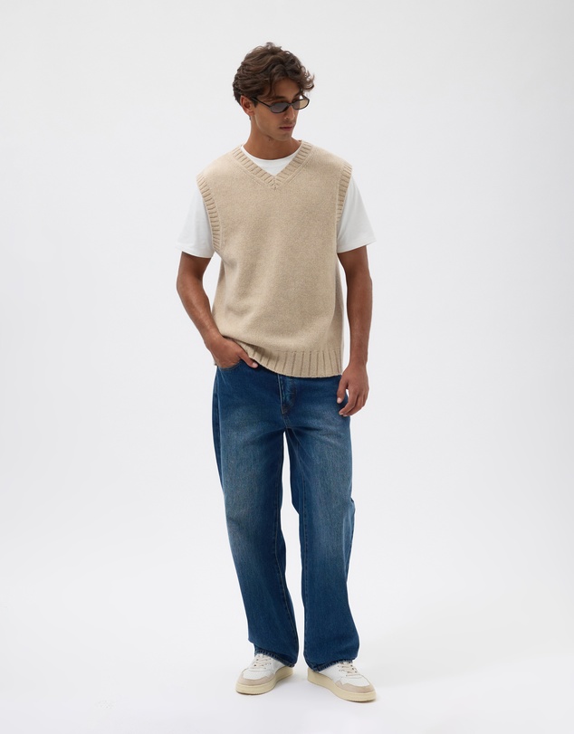 AERE - V-Neck Wool Vest