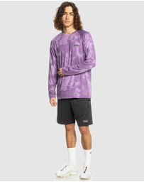 Quiksilver - Training Tie Dye   Long Sleeve T Shirt For Men