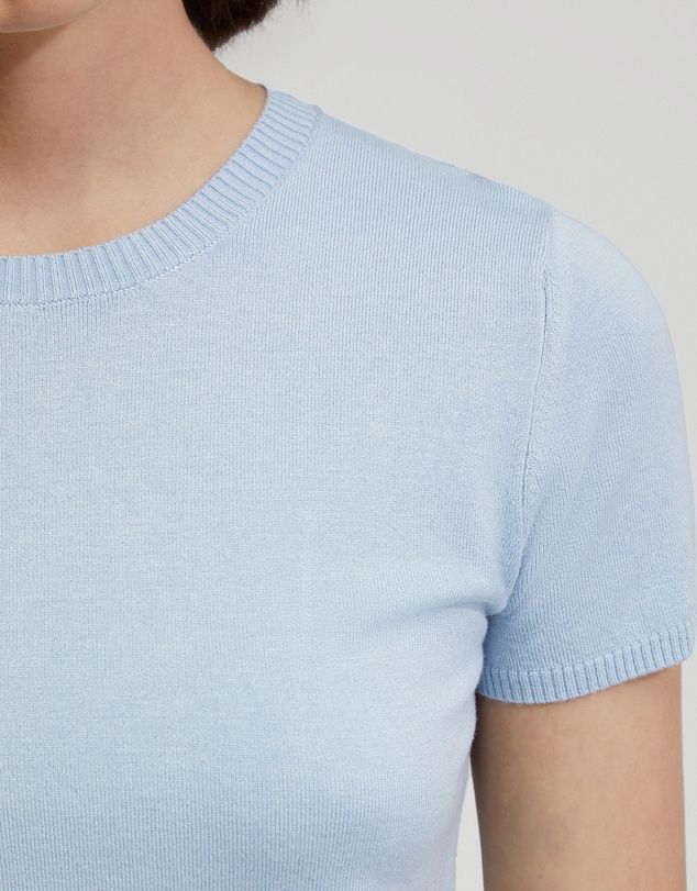 Oxford - Olivia Crop Knit Top